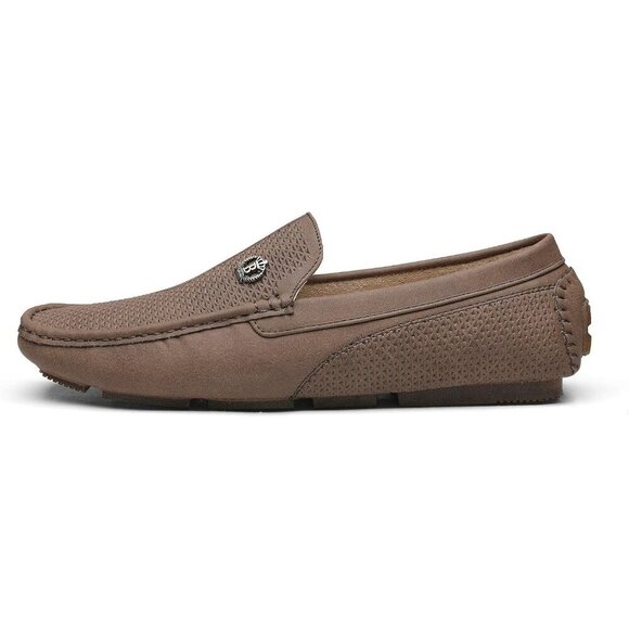 〽️Men\'s Brown Bruno Marc  Penny Moccasins Comfortable Casual Dress Loafers main image 7